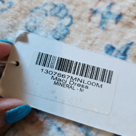 Reformation Maci Dress in Mineral - Picture 7 of 7